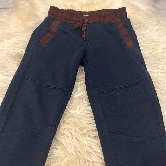 OshKosh B’Gosh Dark Blue & Maroon & Carter’s Black Sweatpants Joggers Size 4T - Picture 3 of 12